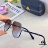 6931f66d3a89a121ed547ec8 Maybac* European and American Fashion Metal Oversized Cat-Eye Sunglasses, Double-Bridge Unisex Pilot Sun Glasses, High-End Large Frame Eyewear