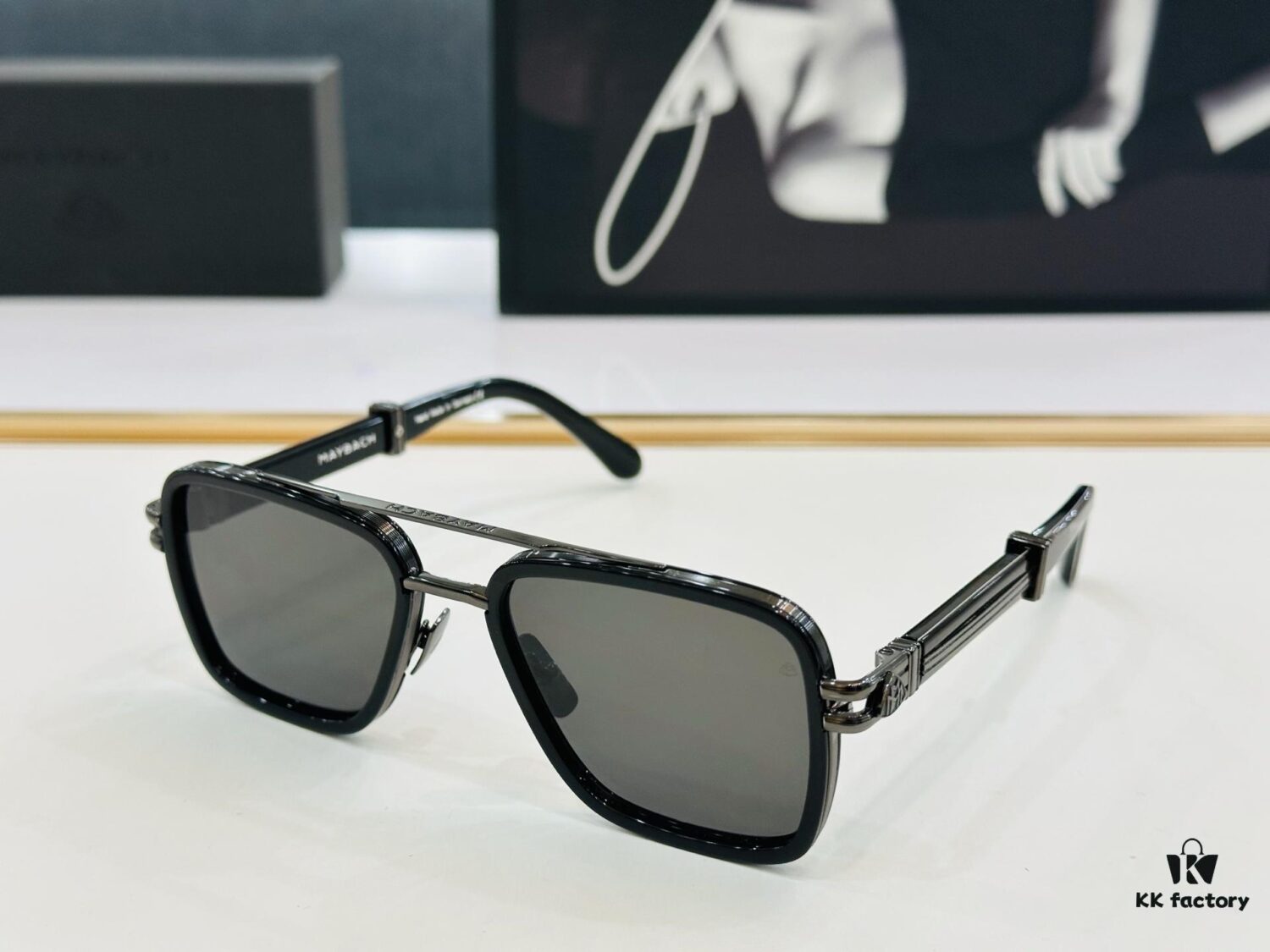 6931f66e3a89a121ed547ecf High-Quality MAYBACH Z35 Sunglasses, Exquisite Craftsmanship, Premium Feel, Size 53-21-145