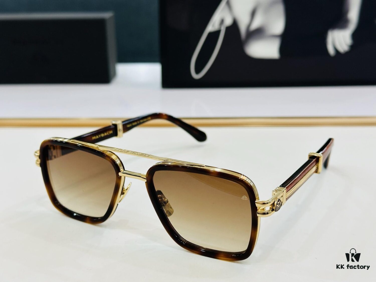 6931f66e3a89a121ed547ed0 High-Quality MAYBACH Z35 Sunglasses, Exquisite Craftsmanship, Premium Feel, Size 53-21-145