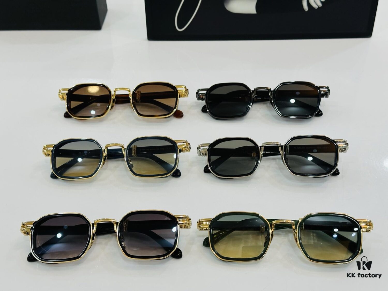 High-Quality MAYBACH Z33 Sunglasses, Exquisite Craftsmanship, Premium Feel, Model 48-26-146