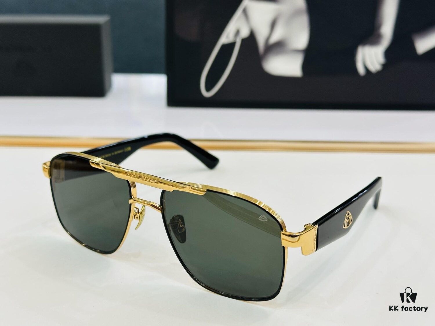 6931f6763a89a121ed547f44 High-Quality MAYBACH Z114 Sunglasses, Exquisite Craftsmanship, Premium Feel, Size: 59-17-142