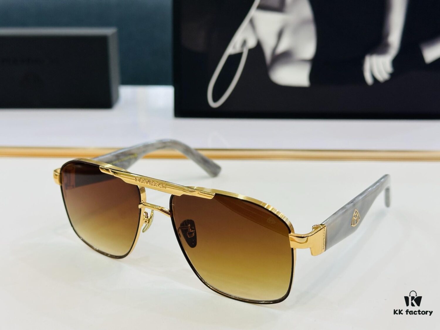 6931f6763a89a121ed547f46 High-Quality MAYBACH Z114 Sunglasses, Exquisite Craftsmanship, Premium Feel, Size: 59-17-142