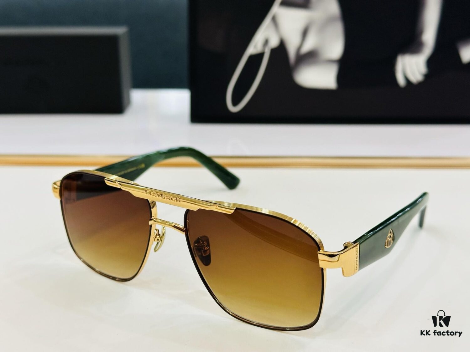 6931f6763a89a121ed547f48 High-Quality MAYBACH Z114 Sunglasses, Exquisite Craftsmanship, Premium Feel, Size: 59-17-142