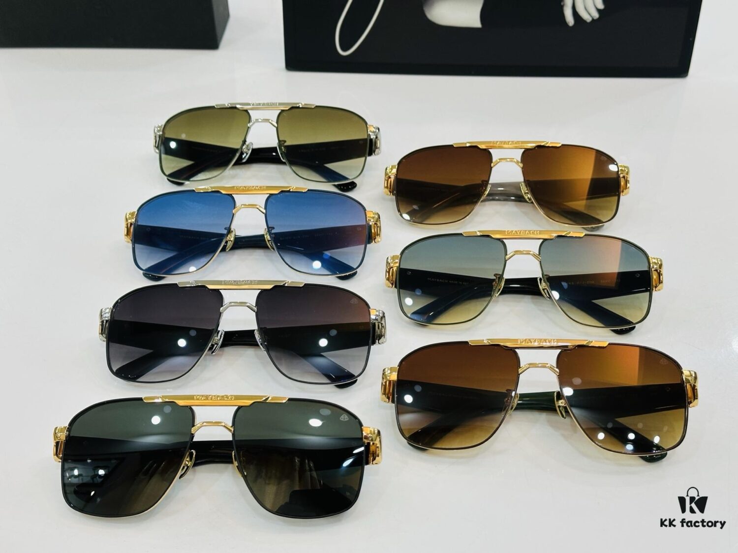 6931f6773a89a121ed547f4c High-Quality MAYBACH Z114 Sunglasses, Exquisite Craftsmanship, Premium Feel, Size: 59-17-142