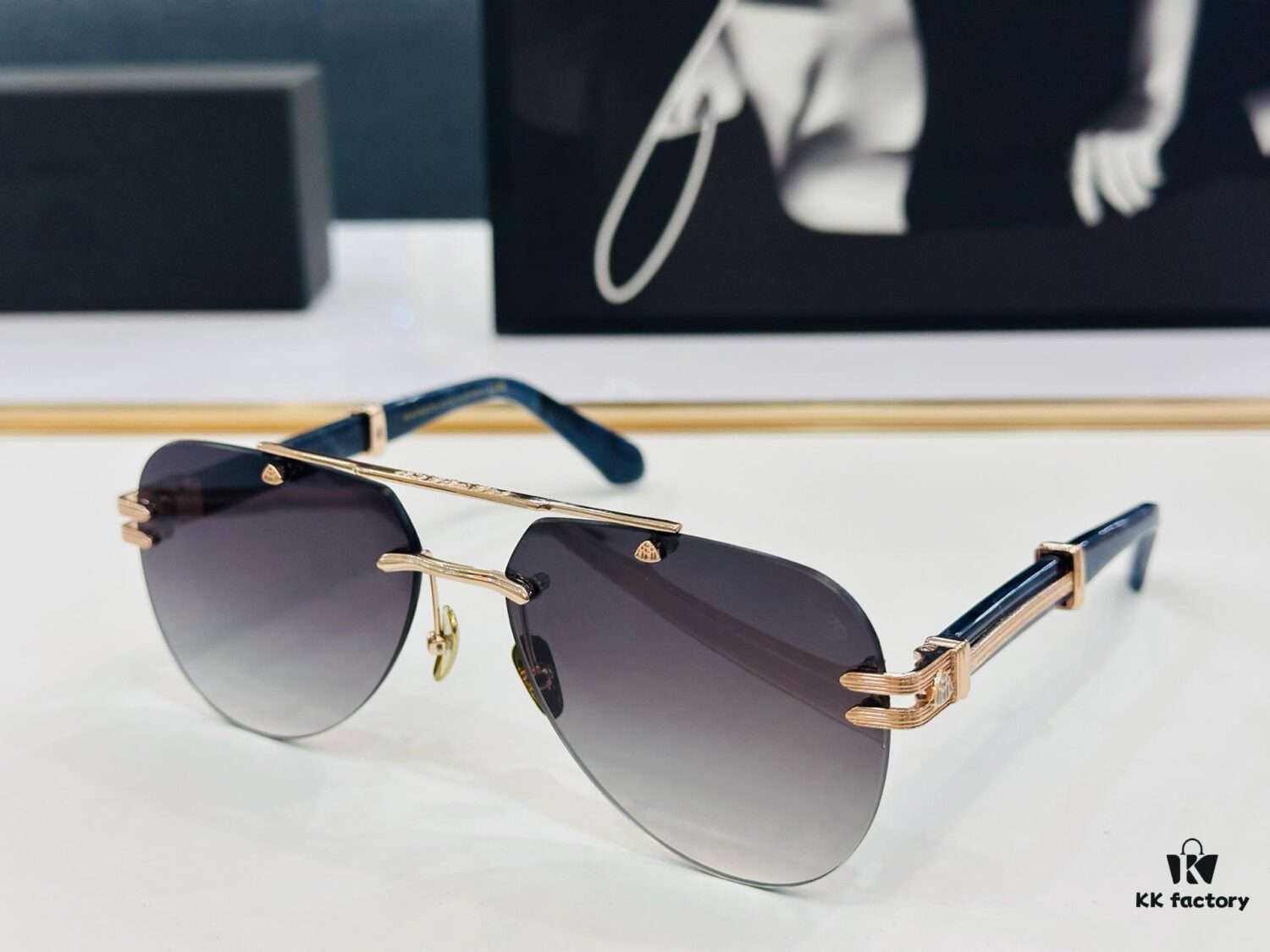 6931f6773a89a121ed547f4f High-Quality MAYBAC*H Z103 Sunglasses, Exquisite Craftsmanship, Premium Feel, Frame Size: 62-17-145