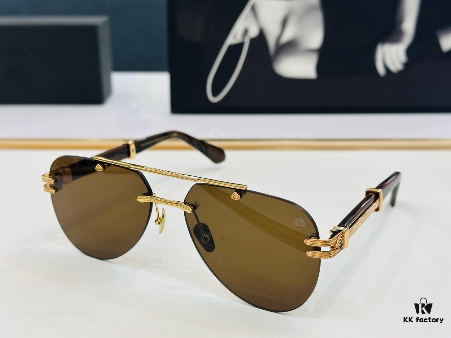 6931f6773a89a121ed547f52 High-Quality MAYBAC*H Z103 Sunglasses, Exquisite Craftsmanship, Premium Feel, Frame Size: 62-17-145