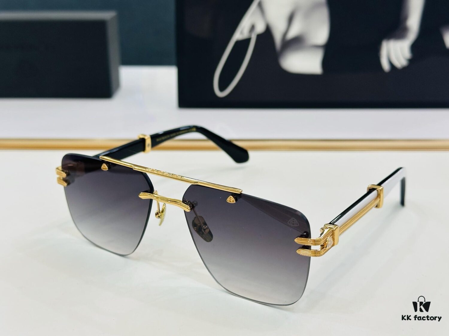 6931f6773a89a121ed547f56 High-Quality MAYBACH Z102 Sunglasses, Exquisitely Crafted, Premium Feel, Size 61-17-145
