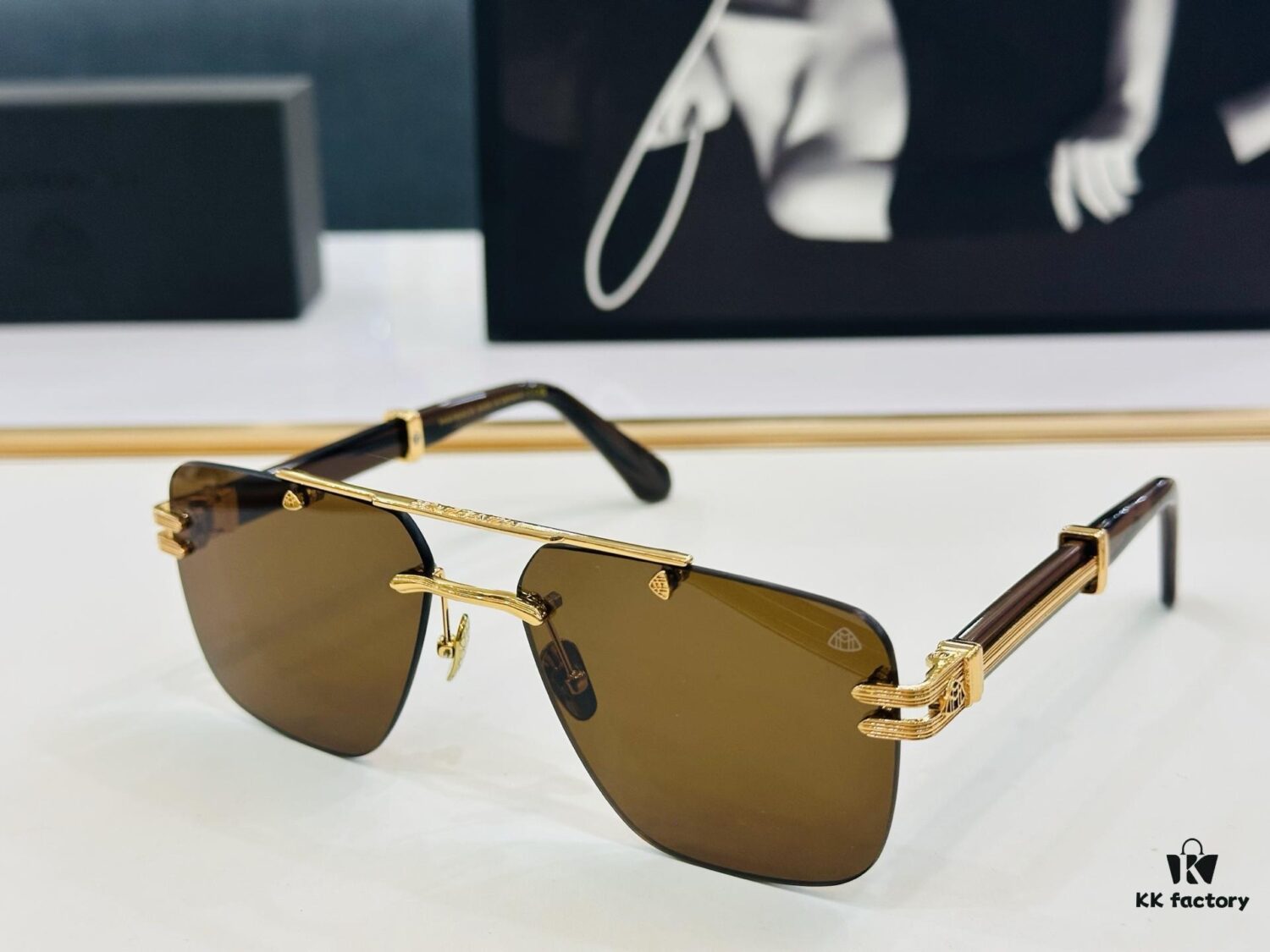 6931f6783a89a121ed547f5a High-Quality MAYBACH Z102 Sunglasses, Exquisitely Crafted, Premium Feel, Size 61-17-145