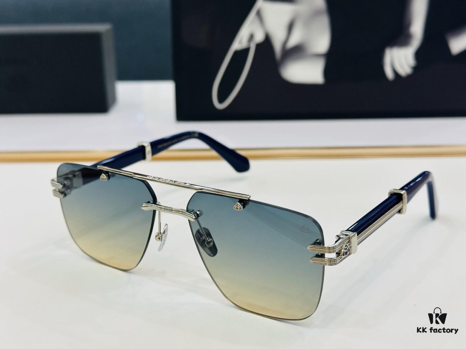 6931f6783a89a121ed547f5b High-Quality MAYBACH Z102 Sunglasses, Exquisitely Crafted, Premium Feel, Size 61-17-145