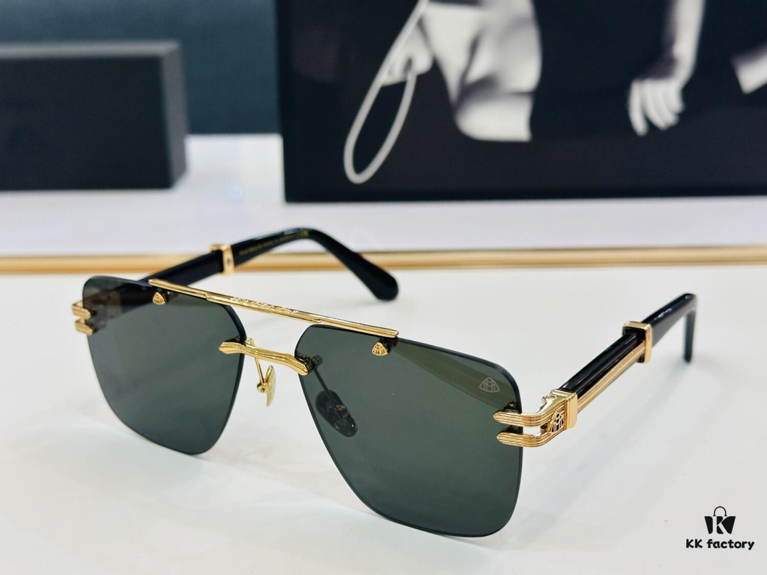6931f6783a89a121ed547f5c High-Quality MAYBACH Z102 Sunglasses, Exquisitely Crafted, Premium Feel, Size 61-17-145