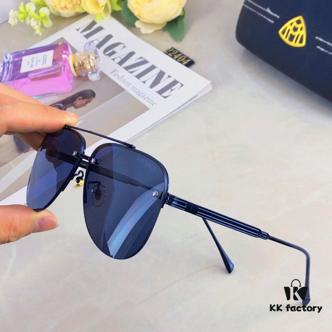 6931f6793a89a121ed547f72 Maybac*ins Fashionable Metal Double-Bridge Oversized Pilot Sunglasses, Stylish Unisex Sun Glasses for Streetwear and Casual Outdoor Use with Strong Light Protection
