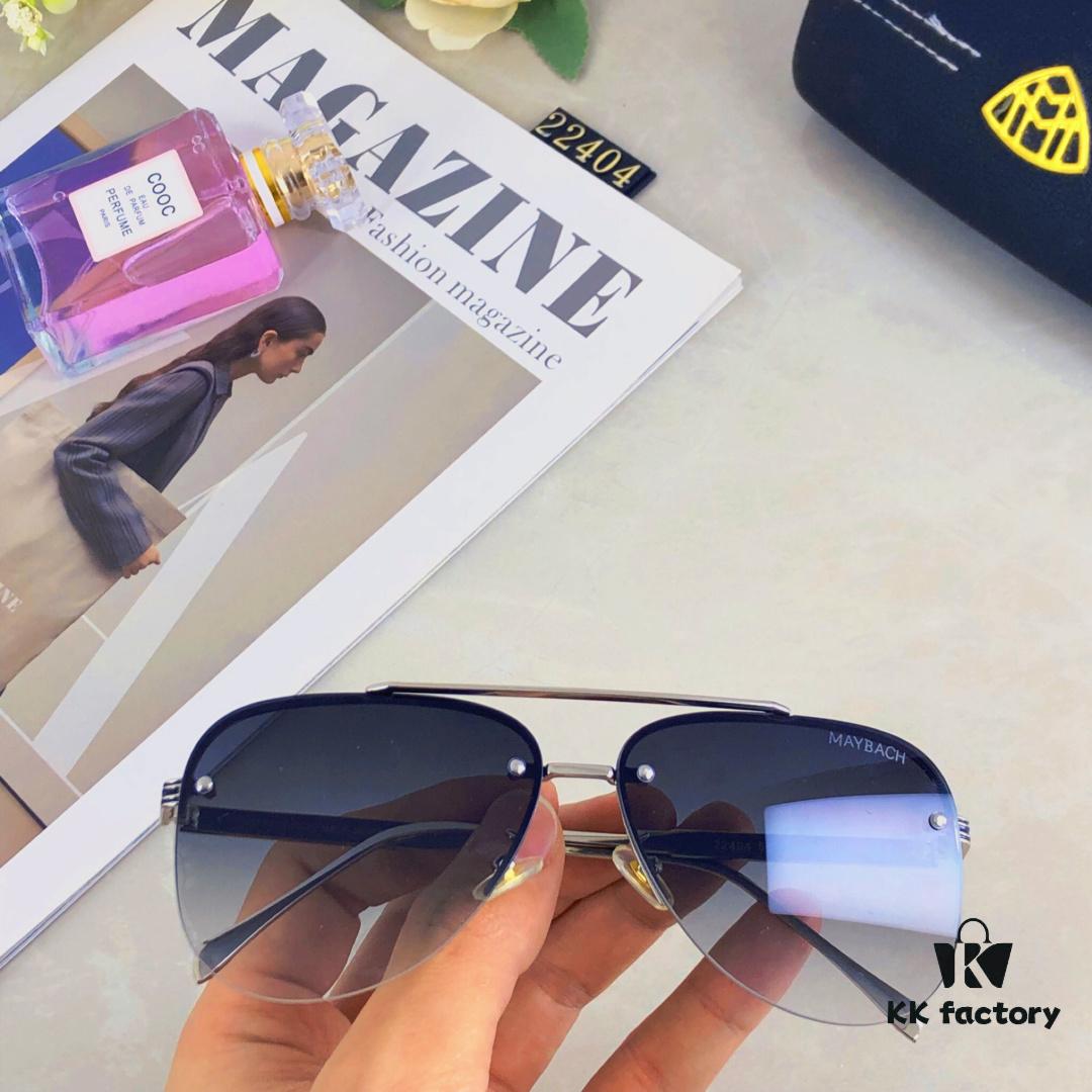 6931f6793a89a121ed547f74 Maybac*ins Fashionable Metal Double-Bridge Oversized Pilot Sunglasses, Stylish Unisex Sun Glasses for Streetwear and Casual Outdoor Use with Strong Light Protection