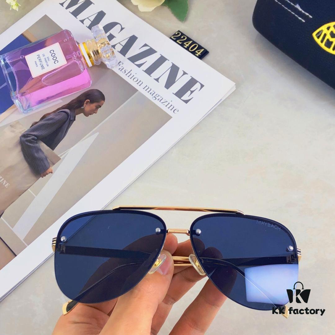 6931f67a3a89a121ed547f77 Maybac*ins Fashionable Metal Double-Bridge Oversized Pilot Sunglasses, Stylish Unisex Sun Glasses for Streetwear and Casual Outdoor Use with Strong Light Protection