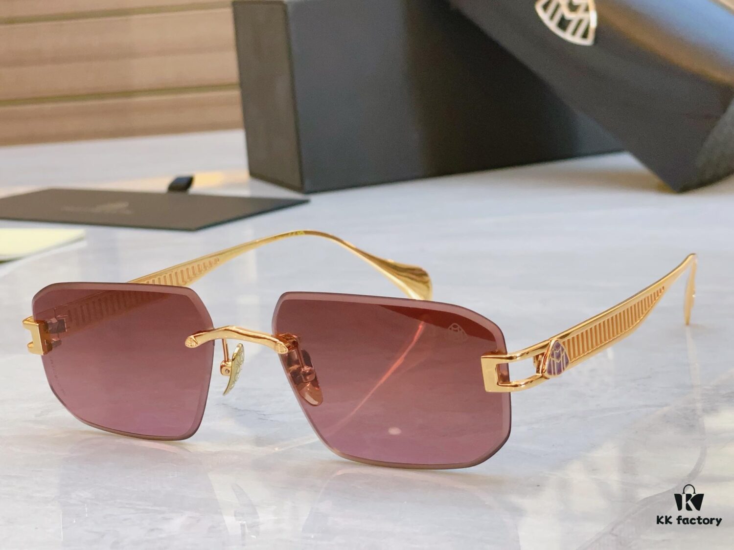 6931f67d3a89a121ed547fa8 MAYBAC* New Model Sunglasses 🕶️🕶️, MODEL: B/KAN-YH - 2150, SIZE: 58□16-145