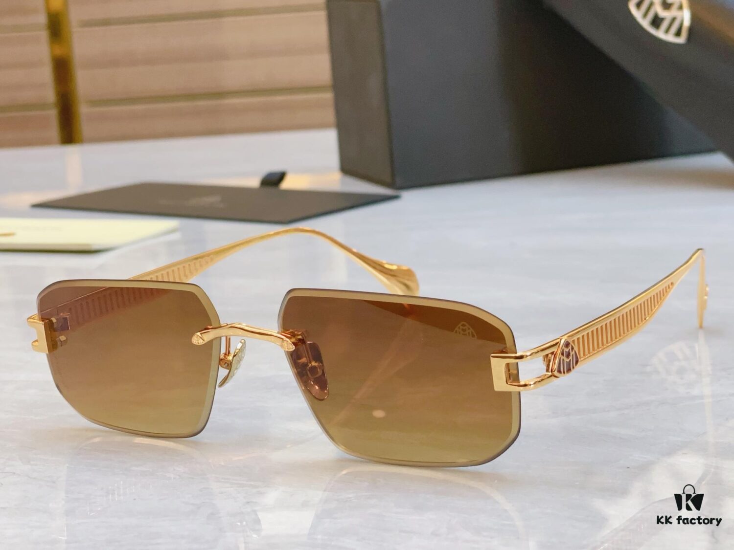 6931f67d3a89a121ed547faa MAYBAC* New Model Sunglasses 🕶️🕶️, MODEL: B/KAN-YH - 2150, SIZE: 58□16-145