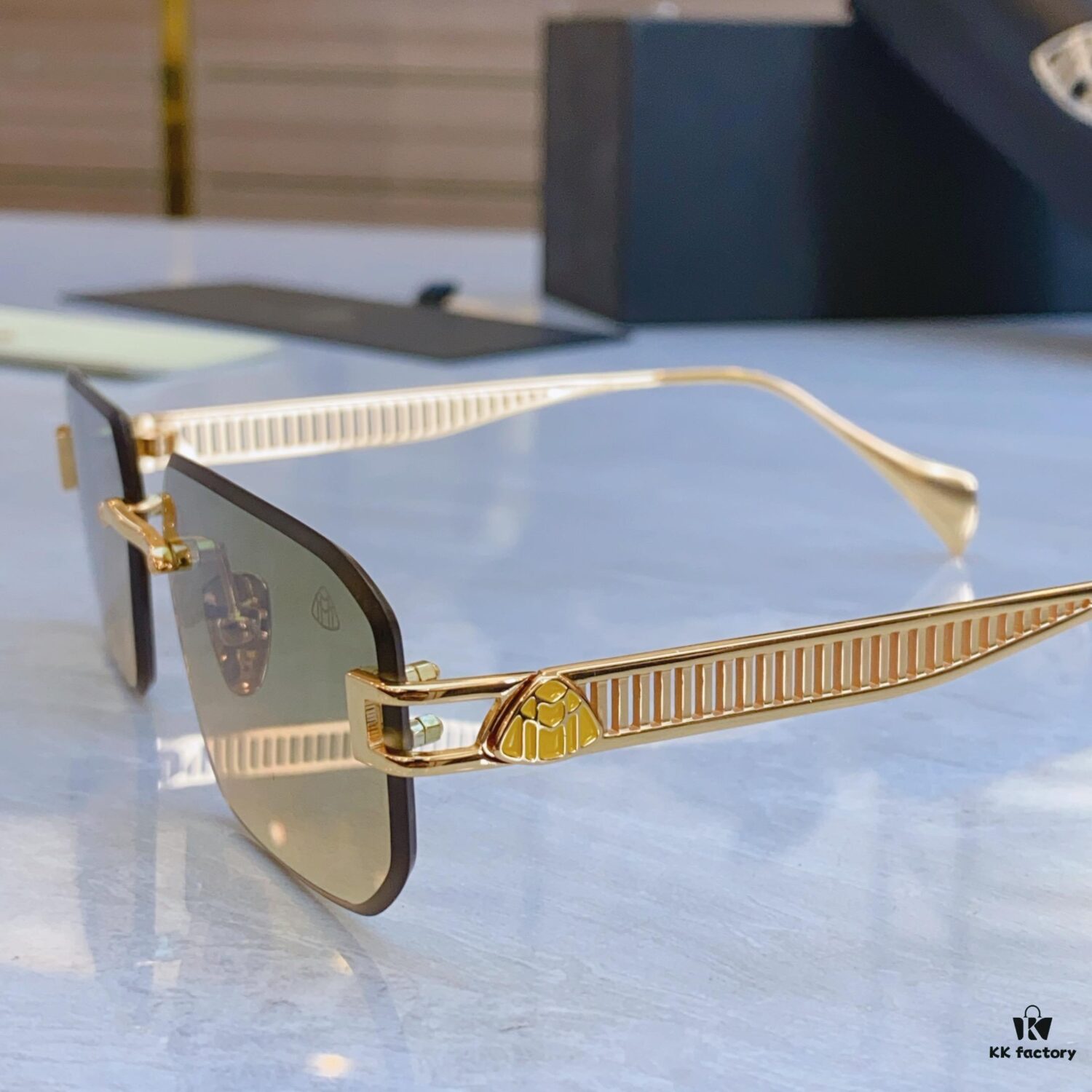 6931f67e3a89a121ed547fac MAYBAC* New Model Sunglasses 🕶️🕶️, MODEL: B/KAN-YH - 2150, SIZE: 58□16-145