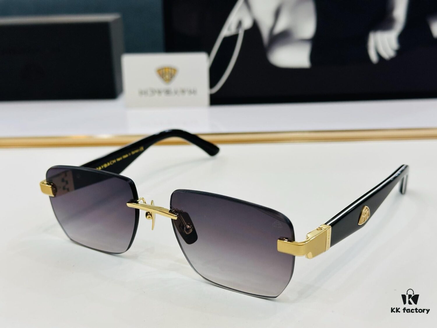 6931f68c3a89a121ed54802f High-Quality MAYBACH Z22 Sunglasses, Exquisite Craftsmanship, Premium Feel, UV Protection, Size: 56-19-140