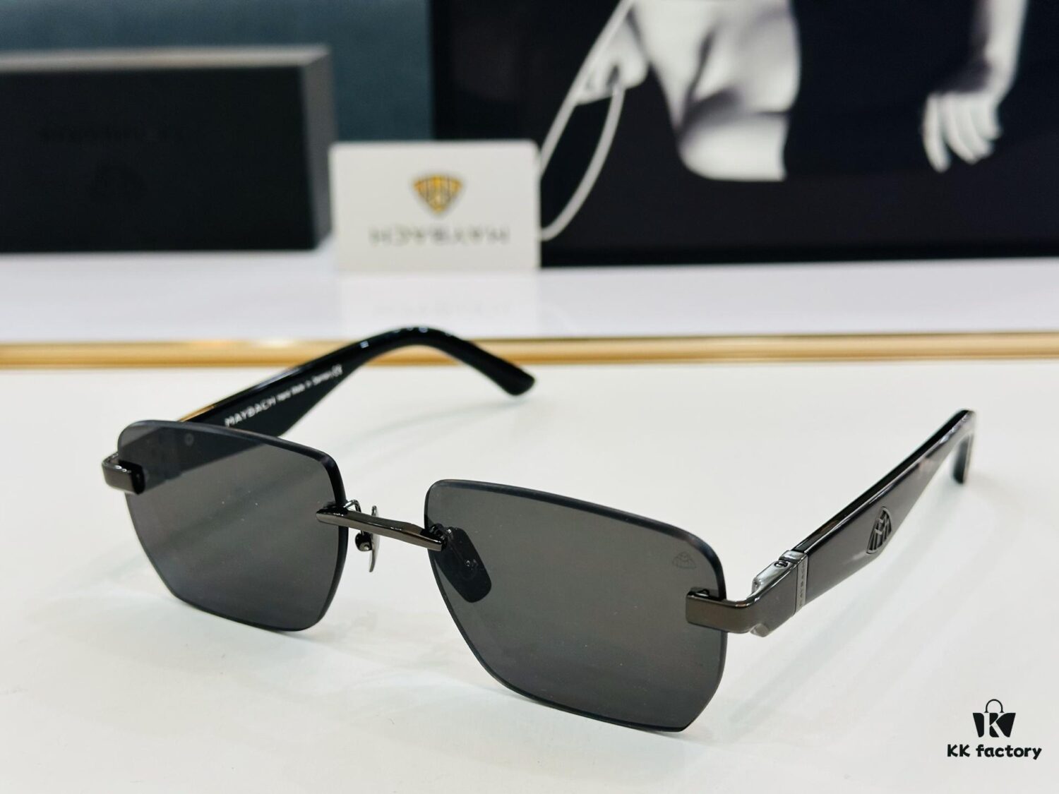 6931f68c3a89a121ed548030 High-Quality MAYBACH Z22 Sunglasses, Exquisite Craftsmanship, Premium Feel, UV Protection, Size: 56-19-140