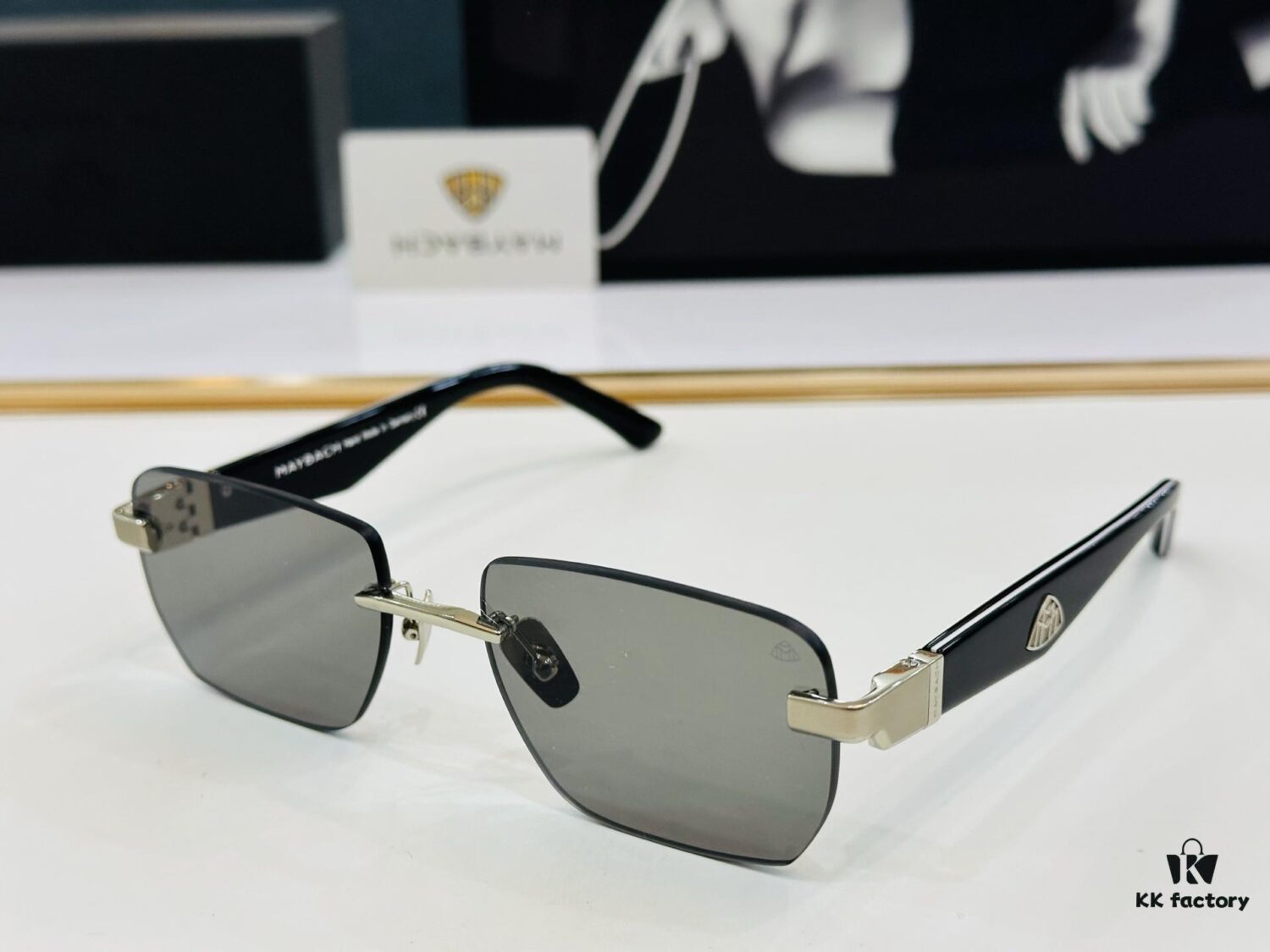 6931f68c3a89a121ed548031 High-Quality MAYBACH Z22 Sunglasses, Exquisite Craftsmanship, Premium Feel, UV Protection, Size: 56-19-140