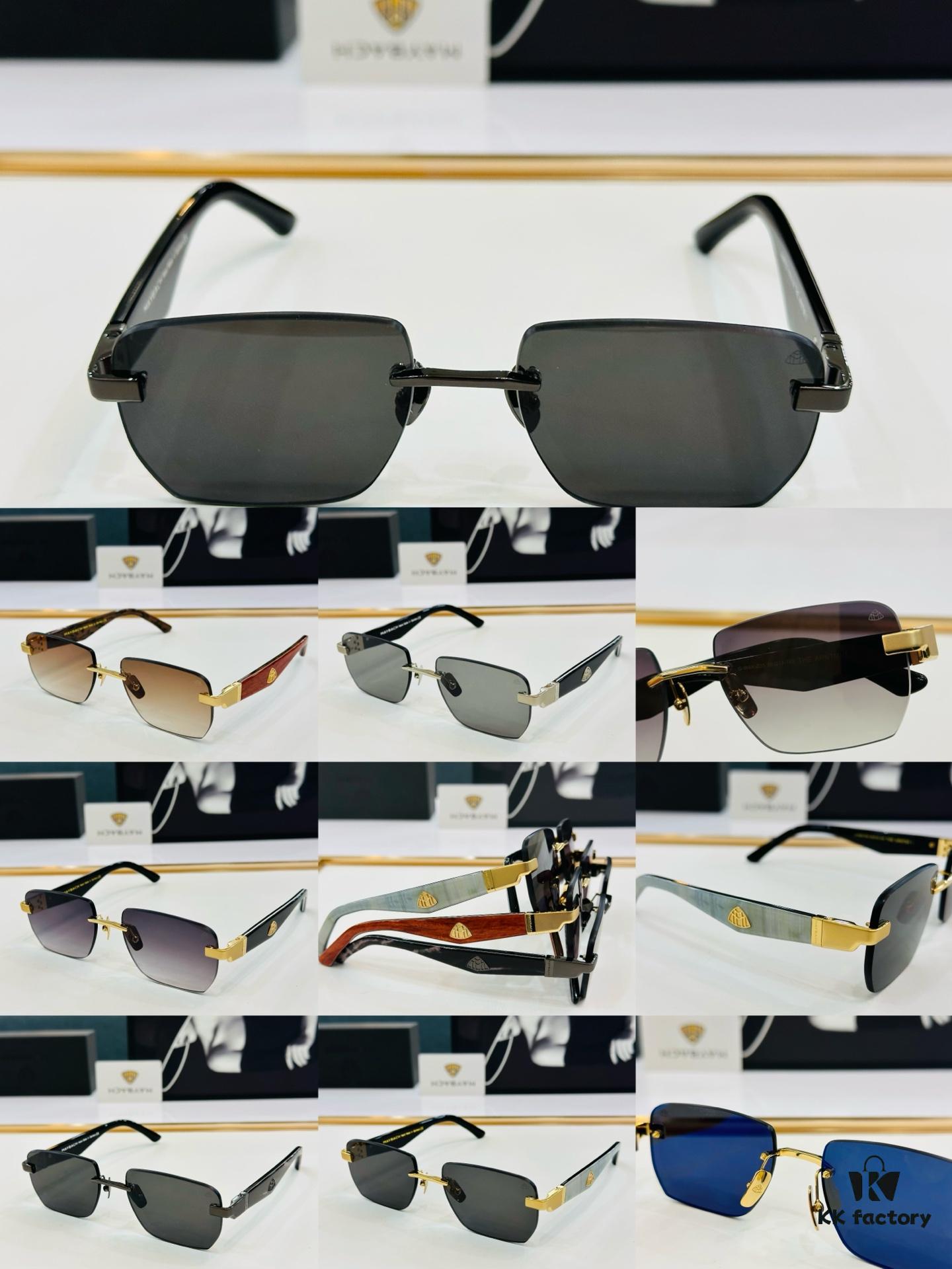 6931f68c3a89a121ed548035 High-Quality MAYBACH Z22 Sunglasses, Exquisite Craftsmanship, Premium Feel, UV Protection, Size: 56-19-140
