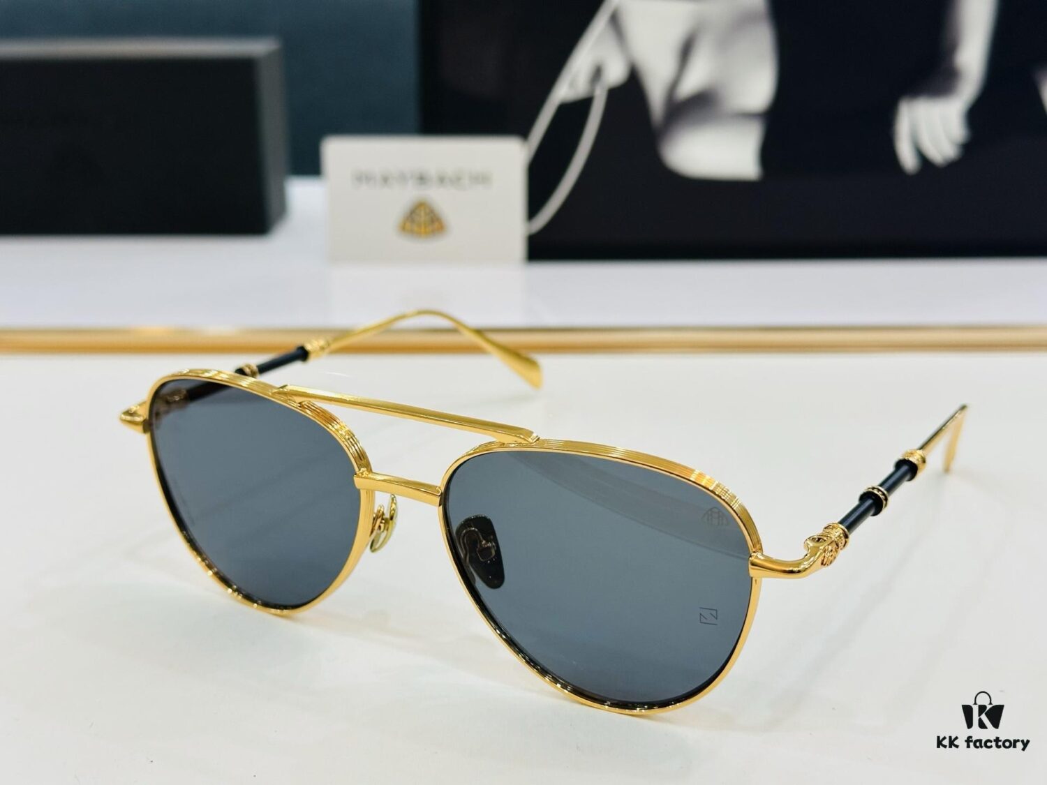6931f6923a89a121ed548090 High-Quality MAYBAC*H Z138 Sunglasses, Exquisite Craftsmanship, Premium Feel, Size 57-16-145, XL Frame