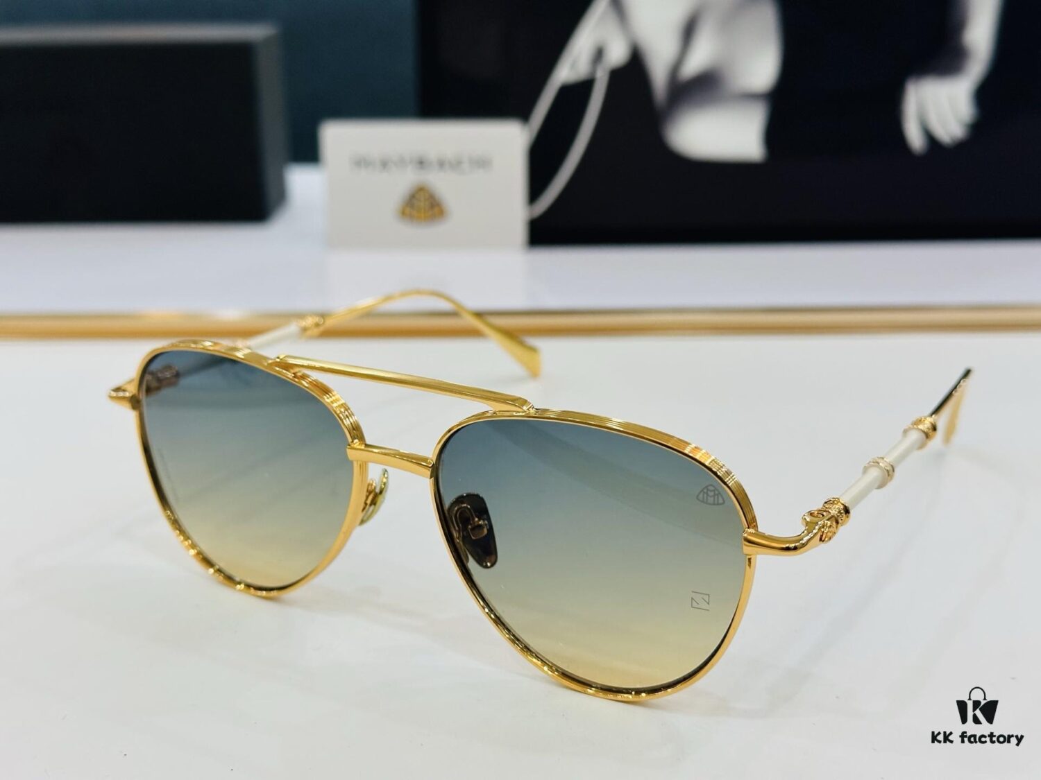 6931f6923a89a121ed548093 High-Quality MAYBAC*H Z138 Sunglasses, Exquisite Craftsmanship, Premium Feel, Size 57-16-145, XL Frame