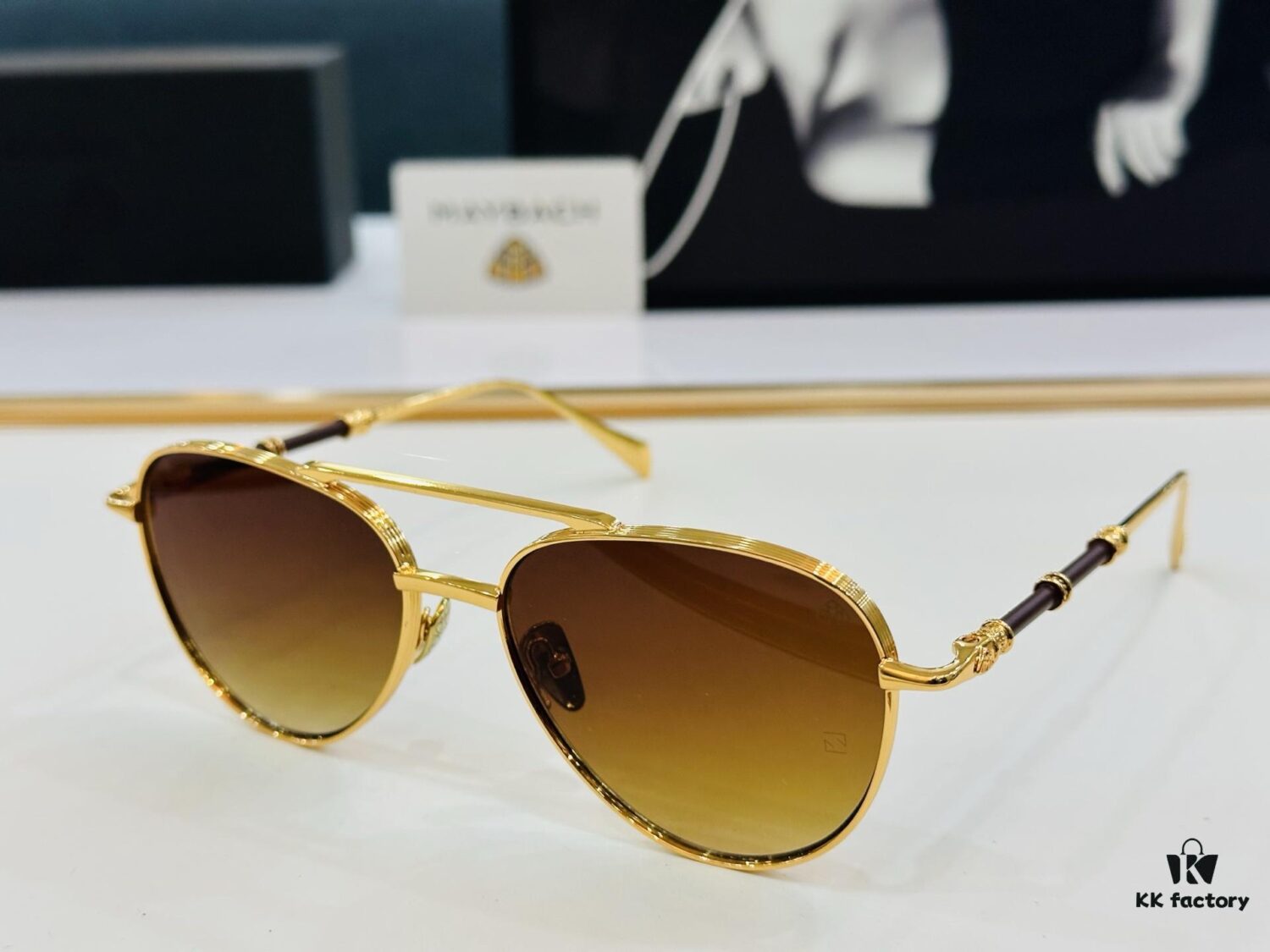 6931f6923a89a121ed548094 High-Quality MAYBAC*H Z138 Sunglasses, Exquisite Craftsmanship, Premium Feel, Size 57-16-145, XL Frame