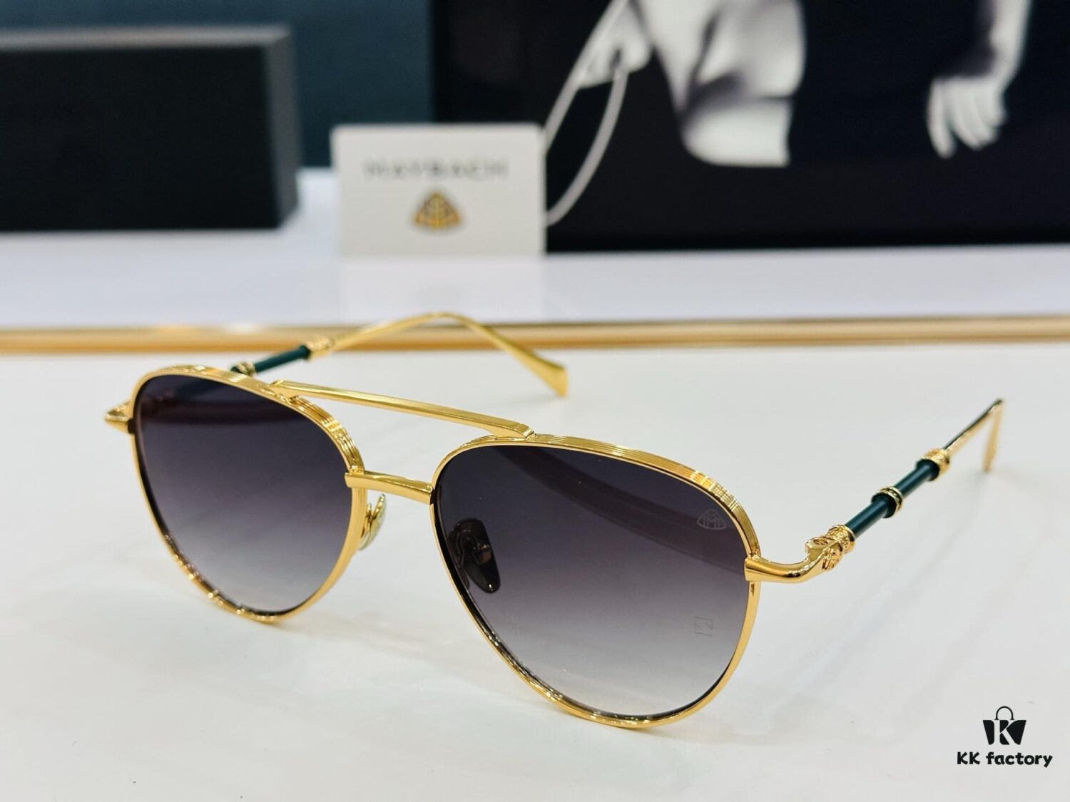 6931f6923a89a121ed548095 High-Quality MAYBAC*H Z138 Sunglasses, Exquisite Craftsmanship, Premium Feel, Size 57-16-145, XL Frame