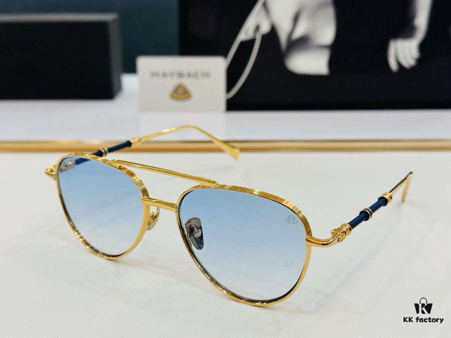 6931f6933a89a121ed548096 High-Quality MAYBAC*H Z138 Sunglasses, Exquisite Craftsmanship, Premium Feel, Size 57-16-145, XL Frame