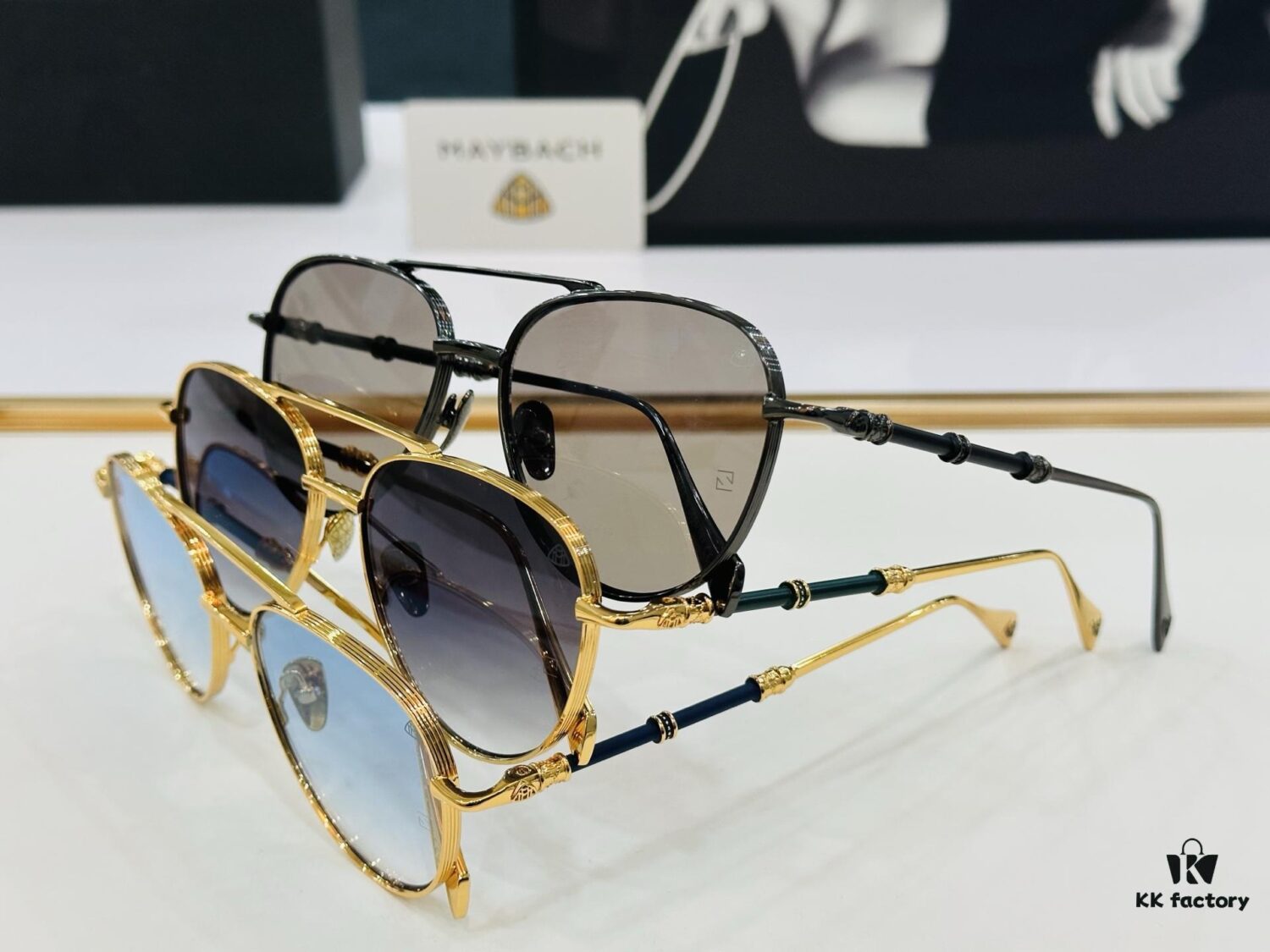 6931f6933a89a121ed548097 High-Quality MAYBAC*H Z138 Sunglasses, Exquisite Craftsmanship, Premium Feel, Size 57-16-145, XL Frame