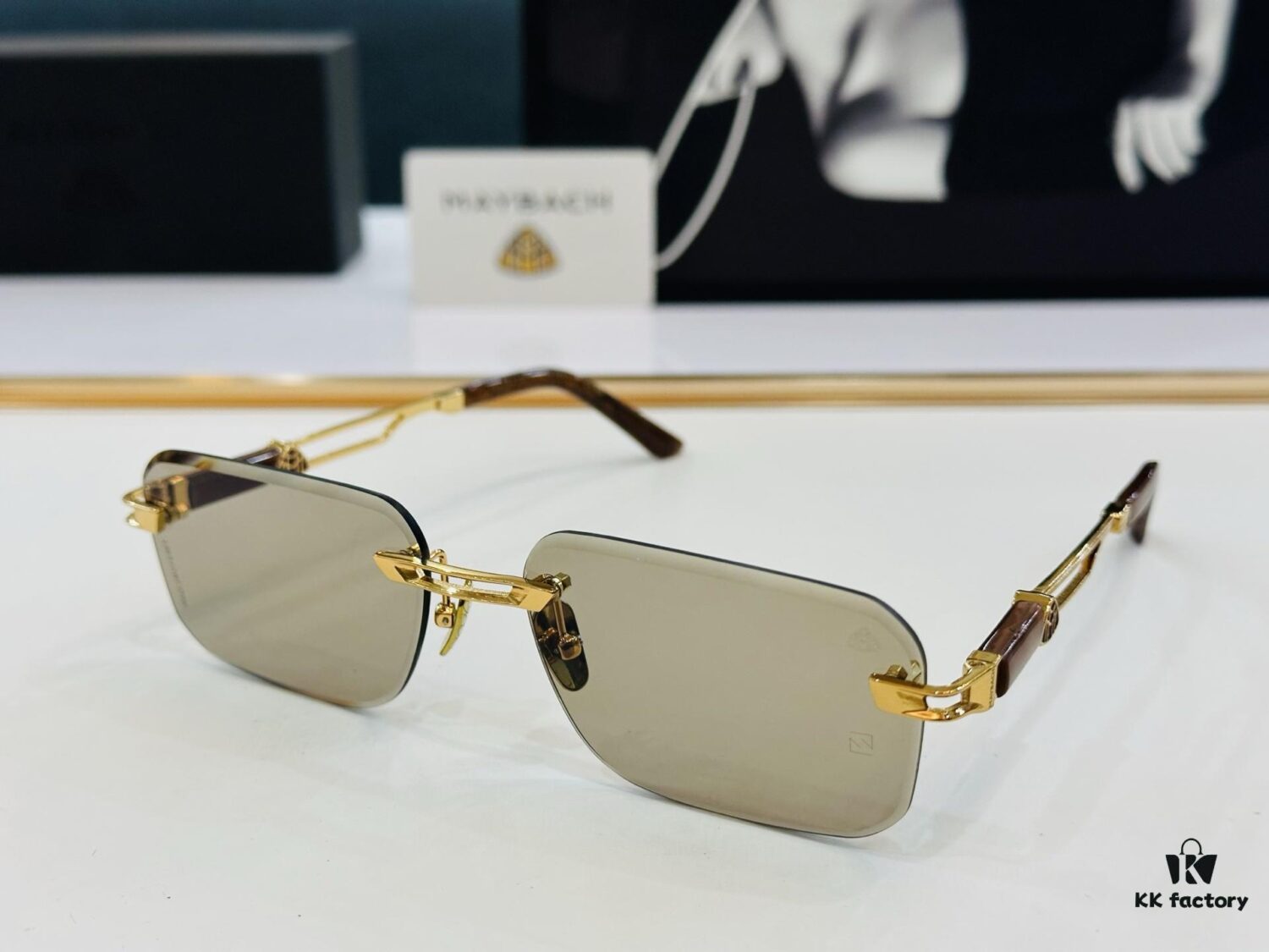 6931f6933a89a121ed54809a High-Quality MAYBACH Z118 Sunglasses, Exquisite Craftsmanship, Premium Feel, Size 60-18-143, XL Frame