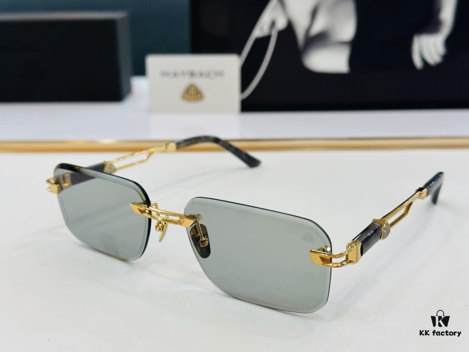 6931f6933a89a121ed54809e High-Quality MAYBACH Z118 Sunglasses, Exquisite Craftsmanship, Premium Feel, Size 60-18-143, XL Frame