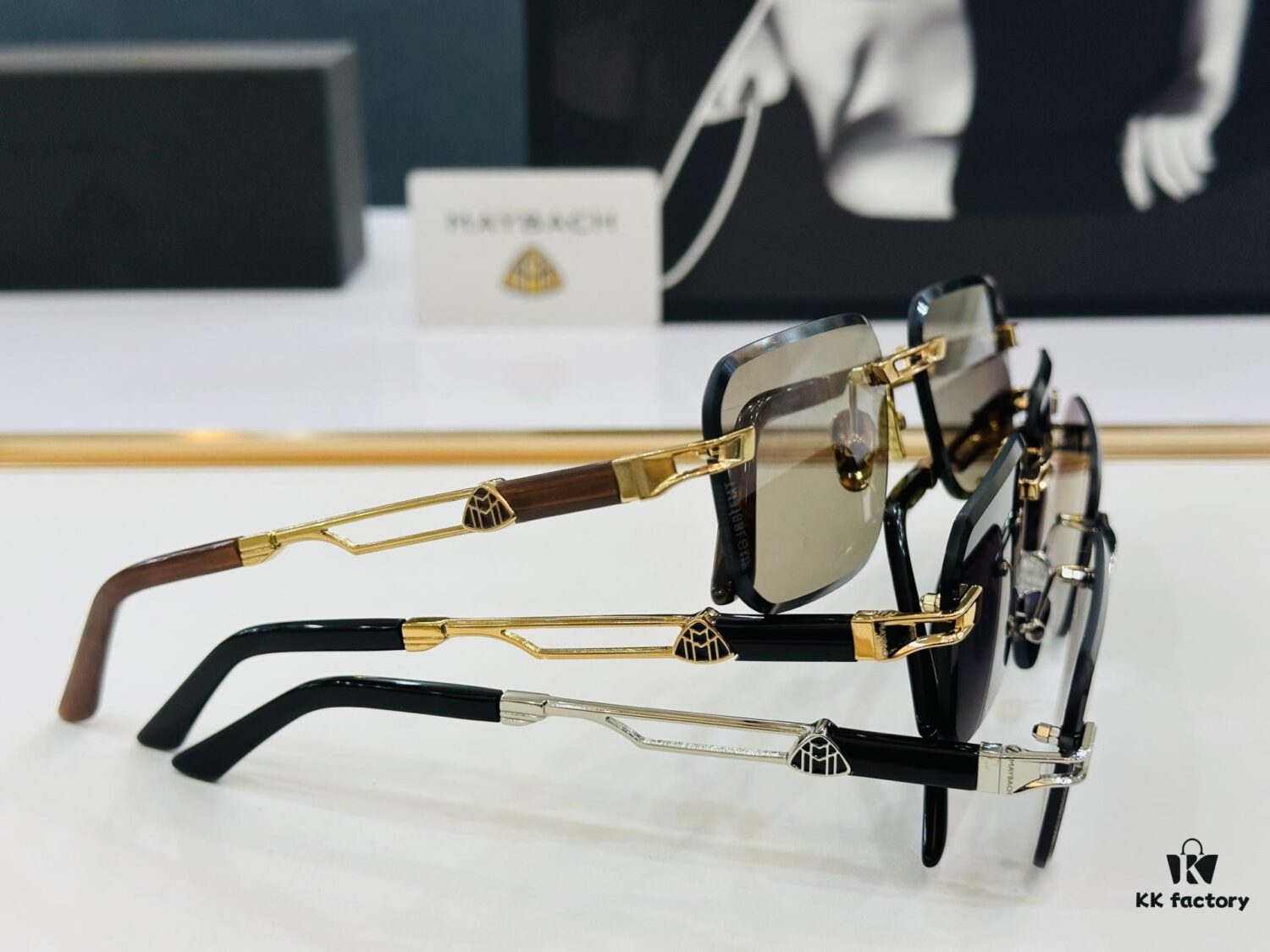 6931f6933a89a121ed5480a0 High-Quality MAYBACH Z118 Sunglasses, Exquisite Craftsmanship, Premium Feel, Size 60-18-143, XL Frame