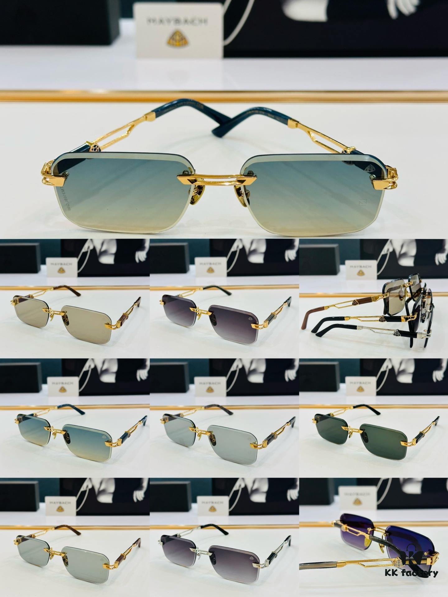 6931f6933a89a121ed5480a1 High-Quality MAYBACH Z118 Sunglasses, Exquisite Craftsmanship, Premium Feel, Size 60-18-143, XL Frame
