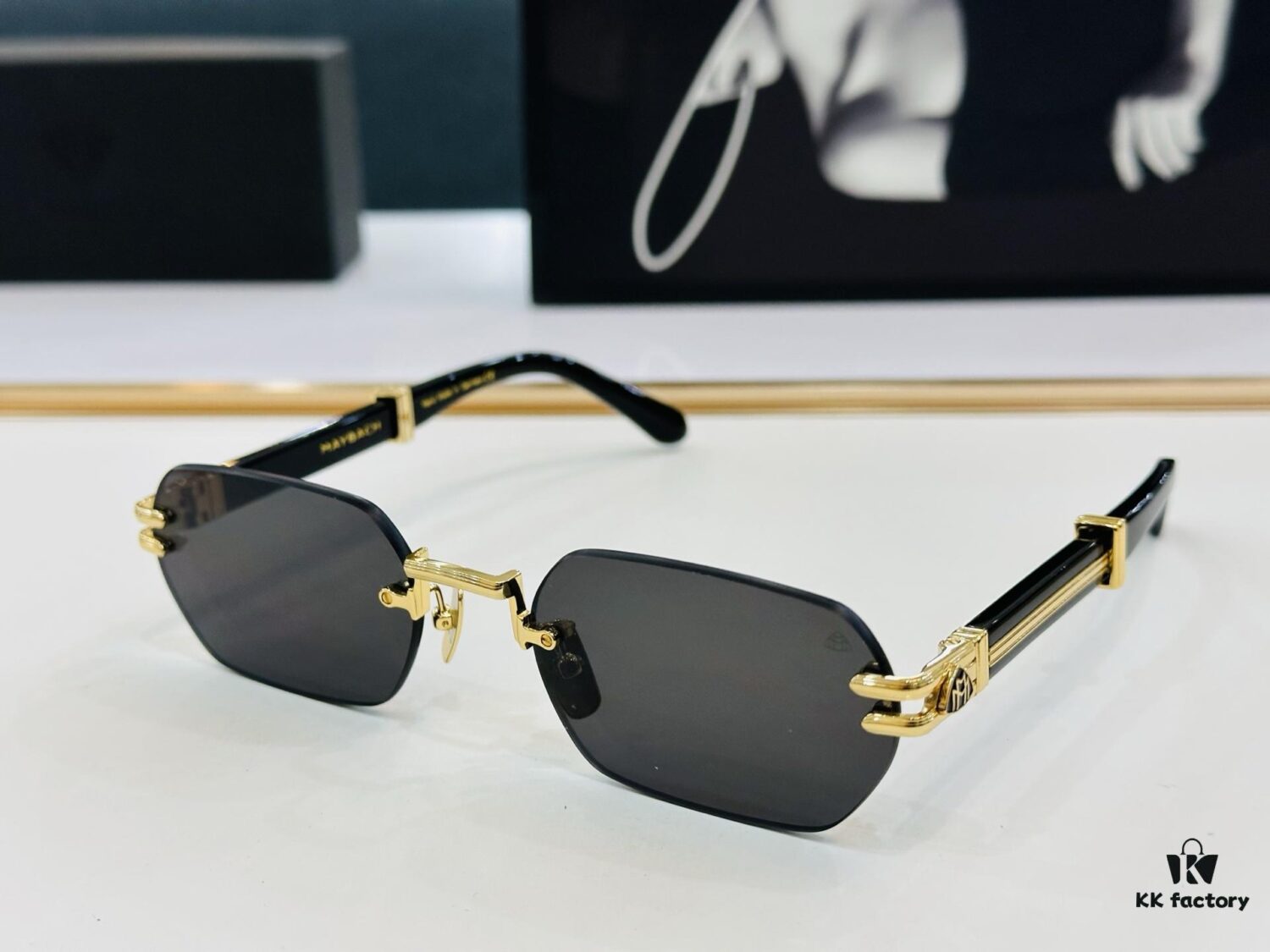 6931f6943a89a121ed5480ad High-Quality MAYBACH Z22 Sunglasses, Exquisite Craftsmanship, Premium Feel, Size: 57□21-145