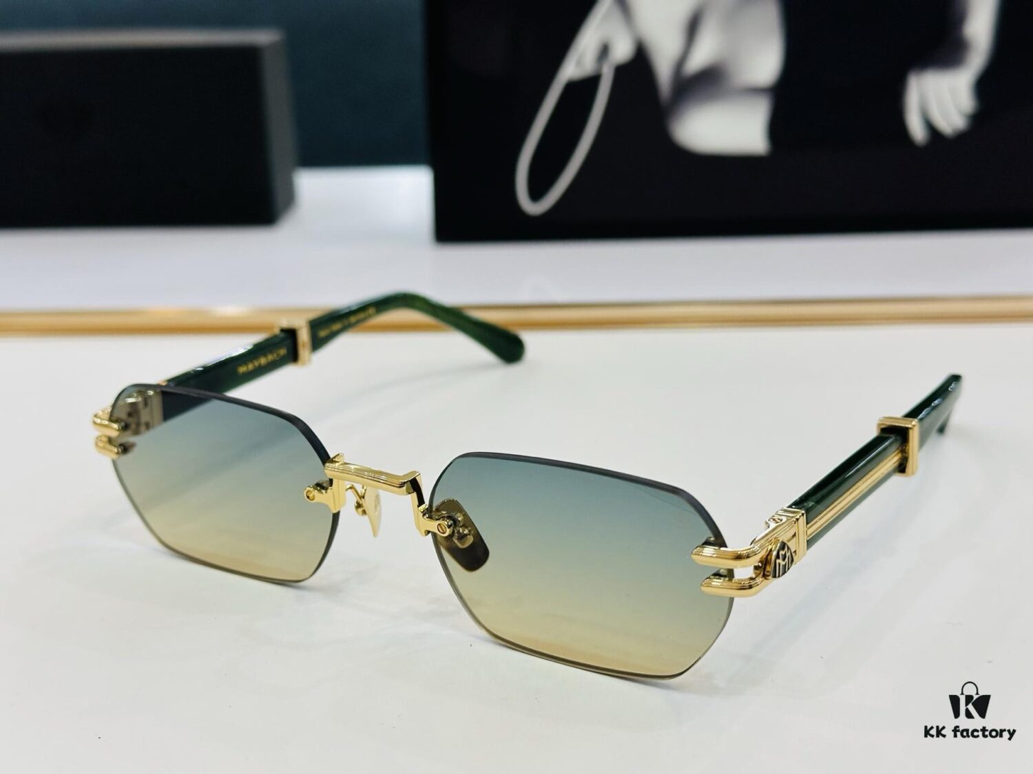 6931f6943a89a121ed5480ae High-Quality MAYBACH Z22 Sunglasses, Exquisite Craftsmanship, Premium Feel, Size: 57□21-145