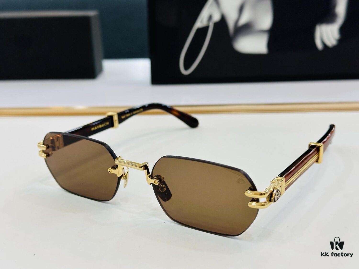 6931f6943a89a121ed5480af High-Quality MAYBACH Z22 Sunglasses, Exquisite Craftsmanship, Premium Feel, Size: 57□21-145