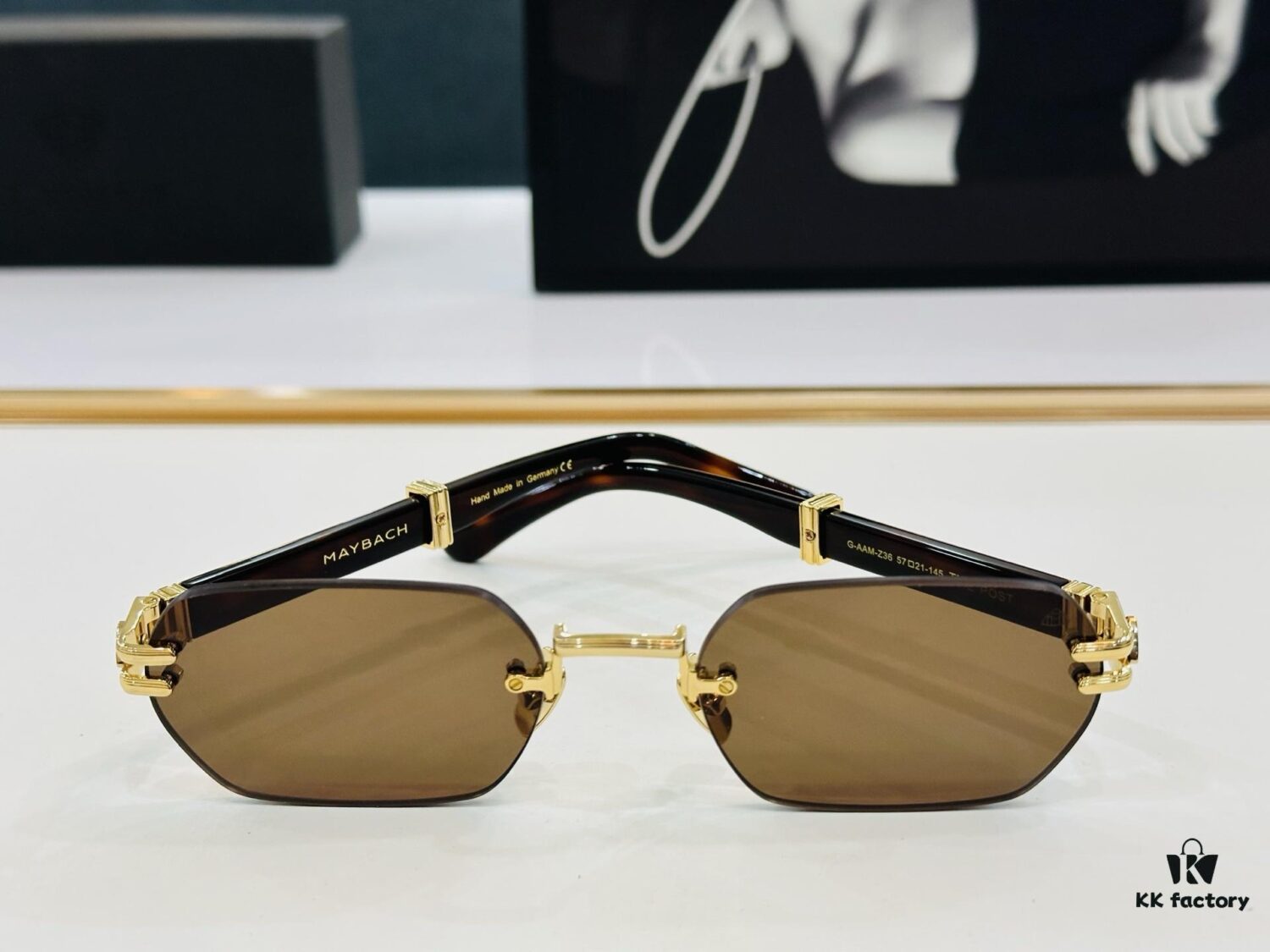 6931f6943a89a121ed5480b2 High-Quality MAYBACH Z22 Sunglasses, Exquisite Craftsmanship, Premium Feel, Size: 57□21-145