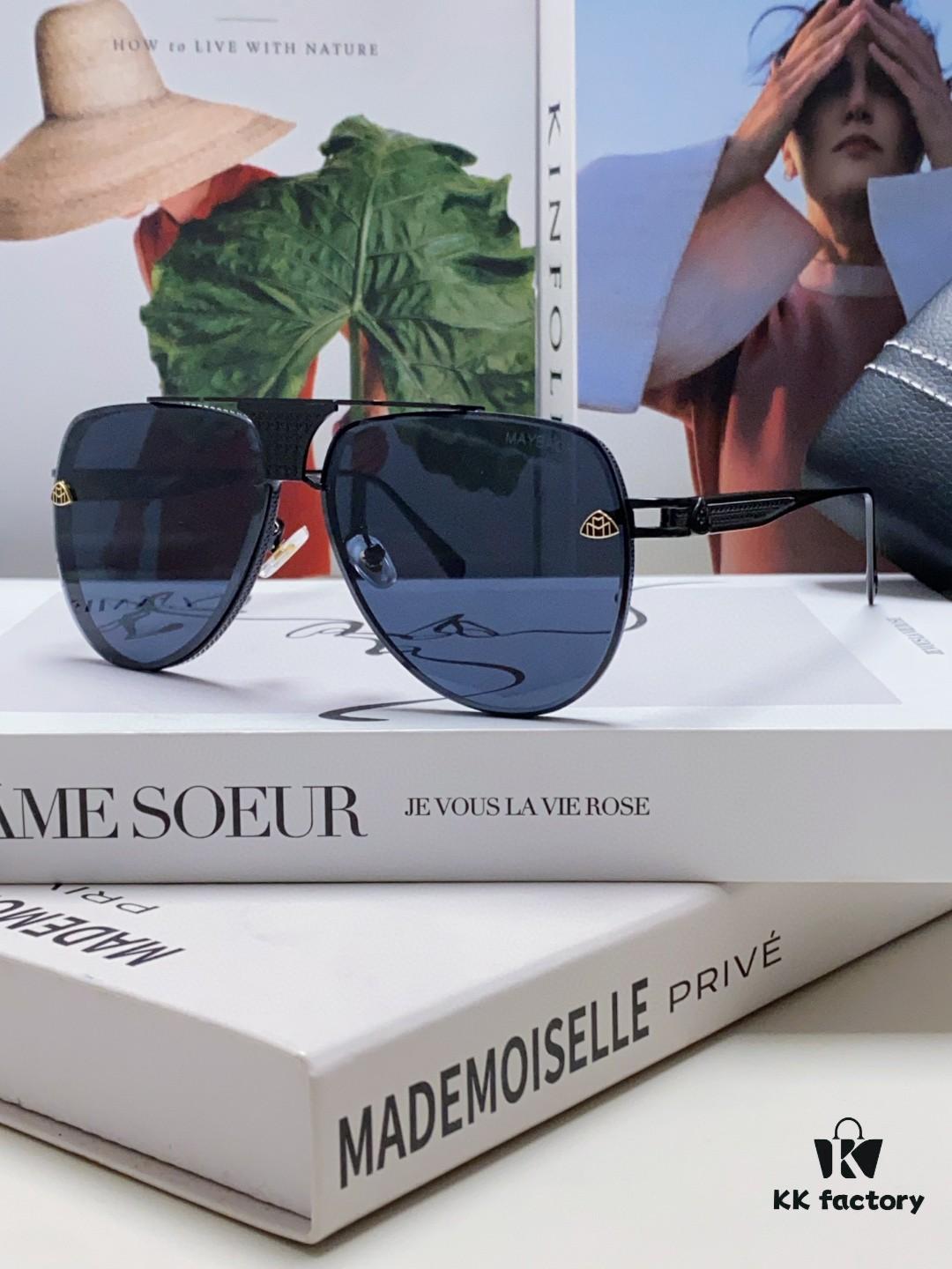 MAYBAC MACHONE Men's Aviator Sunglasses