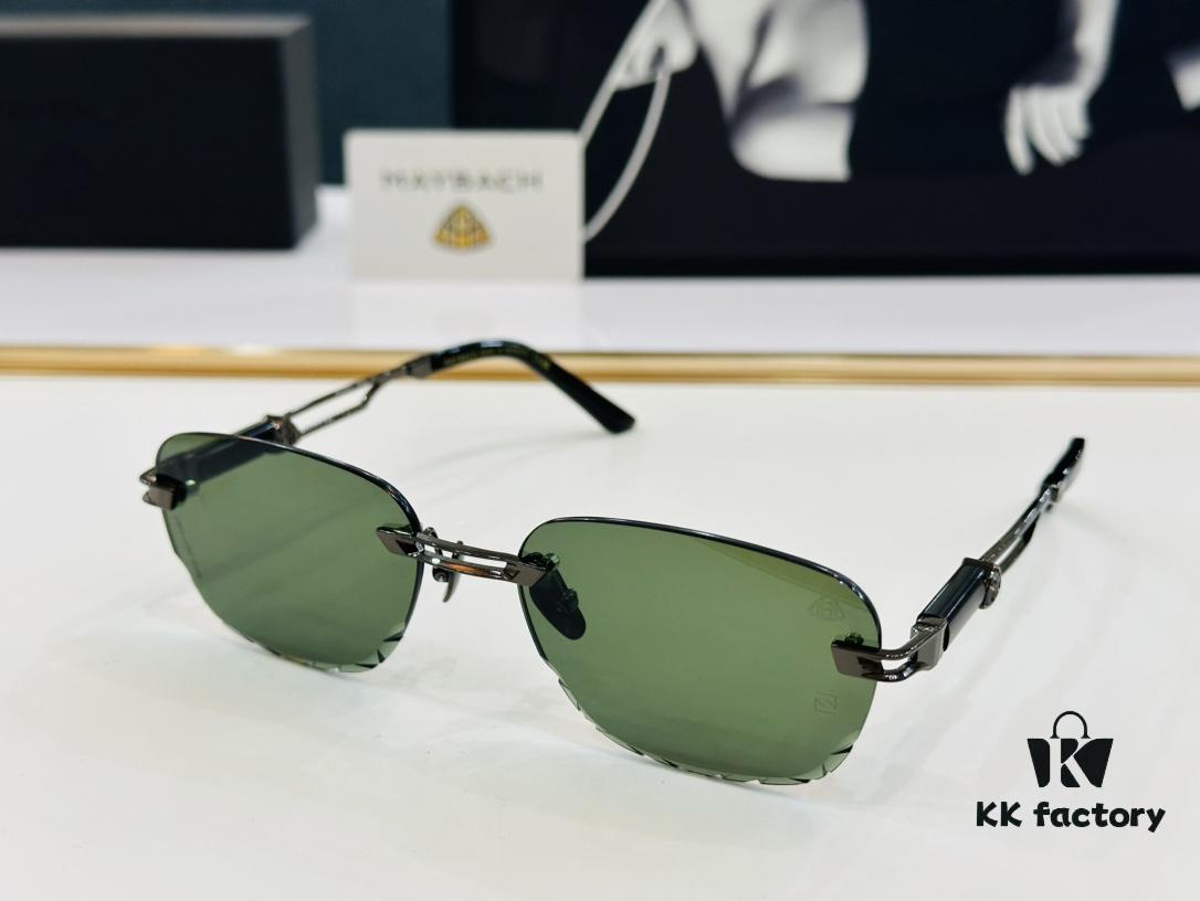 6931f6c03a89a121ed54832d High-Quality MAYBAC*H Z077 Sunglasses, Exquisite Craftsmanship, Premium Feel, Size: 59□18-143, XL Frame