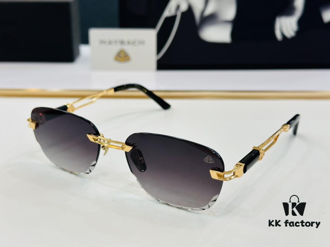 6931f6c03a89a121ed548331 High-Quality MAYBAC*H Z077 Sunglasses, Exquisite Craftsmanship, Premium Feel, Size: 59□18-143, XL Frame