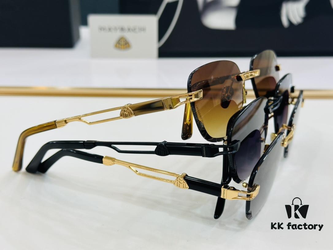 6931f6c03a89a121ed548332 High-Quality MAYBAC*H Z077 Sunglasses, Exquisite Craftsmanship, Premium Feel, Size: 59□18-143, XL Frame