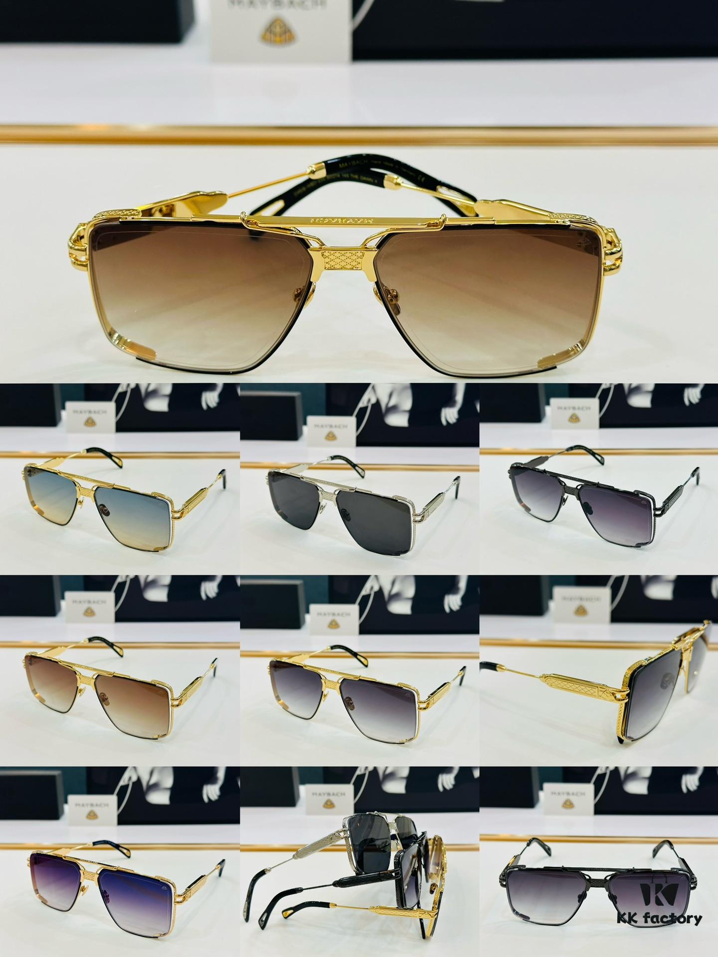 6931f6c43a89a121ed54836a High-Quality MAYBACH Z58 Sunglasses, Exquisite Craftsmanship, Premium Feel, Size 60-14-143