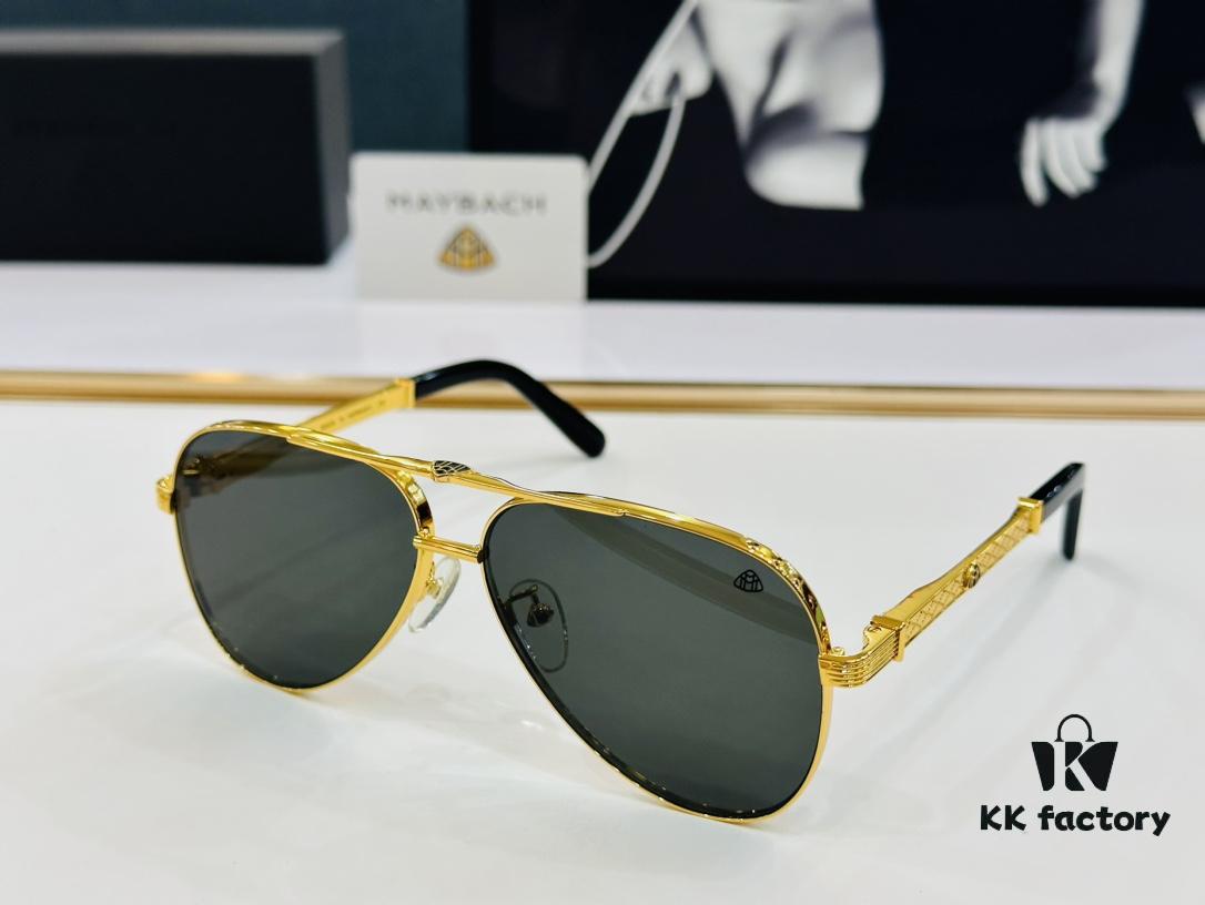 6931f6d23a89a121ed54843b High-Quality MAYBACH Z011 Premium Sunglasses, Exquisite Craftsmanship, Elegant Design, Size: 61-12-142