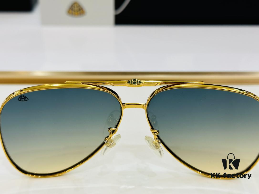 6931f6d33a89a121ed548441 High-Quality MAYBACH Z011 Premium Sunglasses, Exquisite Craftsmanship, Elegant Design, Size: 61-12-142