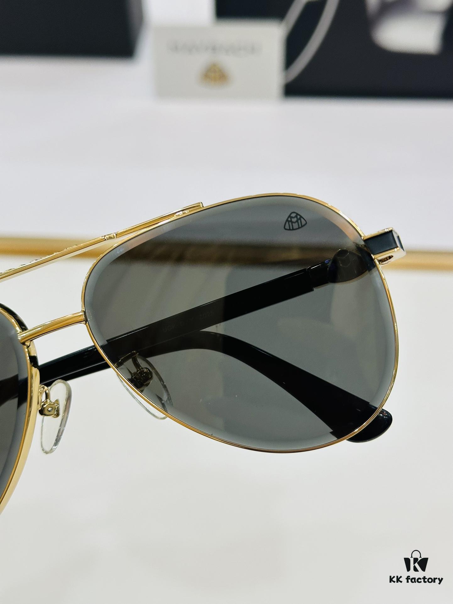 6931f6d33a89a121ed54844a High-Quality MAYBACH Z025 Sunglasses, Exquisite Craftsmanship, Premium X Material, Size: 61-14-142