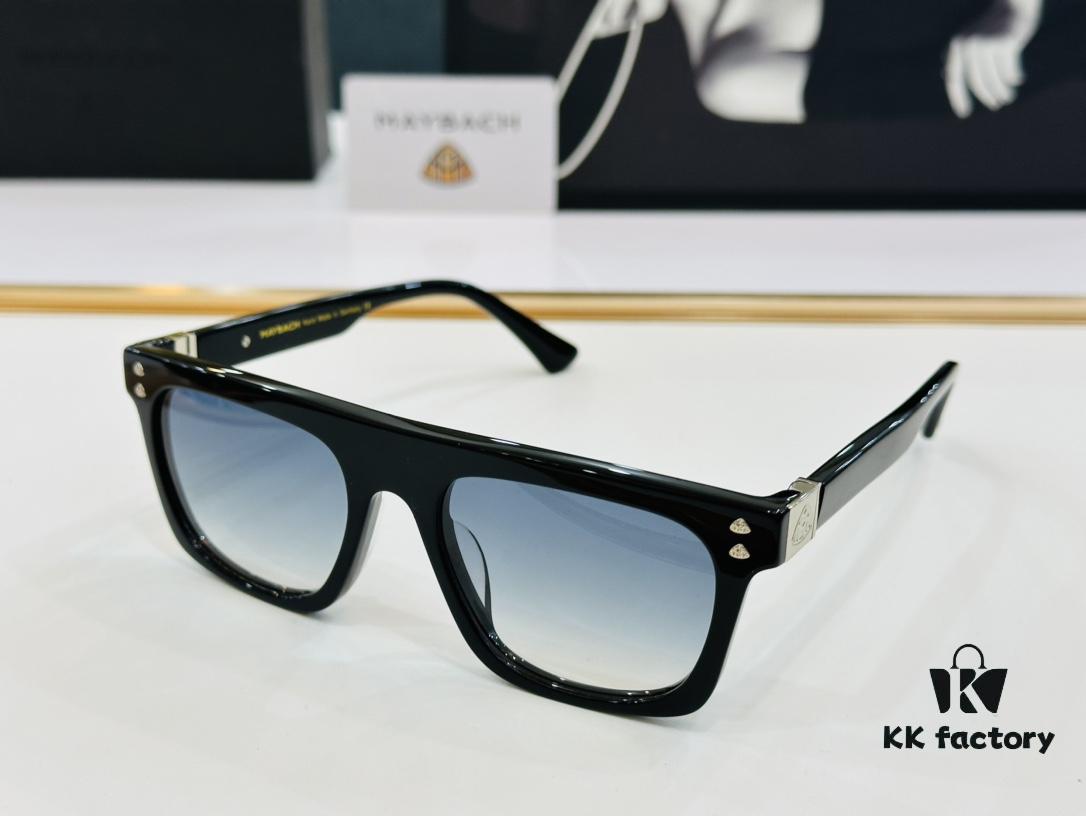 6931f6db3a89a121ed5484bb High-Quality MAYBACH Z30 Eyeglasses Sunglasses Frame, Exquisite Craftsmanship, Premium Plate Material, Size: 52-20-142, Rich Y Texture