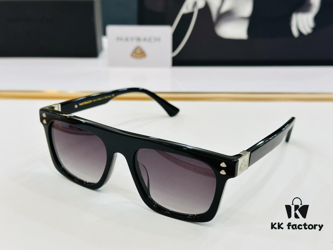 6931f6db3a89a121ed5484bc High-Quality MAYBACH Z30 Eyeglasses Sunglasses Frame, Exquisite Craftsmanship, Premium Plate Material, Size: 52-20-142, Rich Y Texture