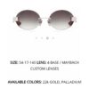 MAYBACH MODEL M13 Unisex Sunglasses, Size: 59 □ 17-145