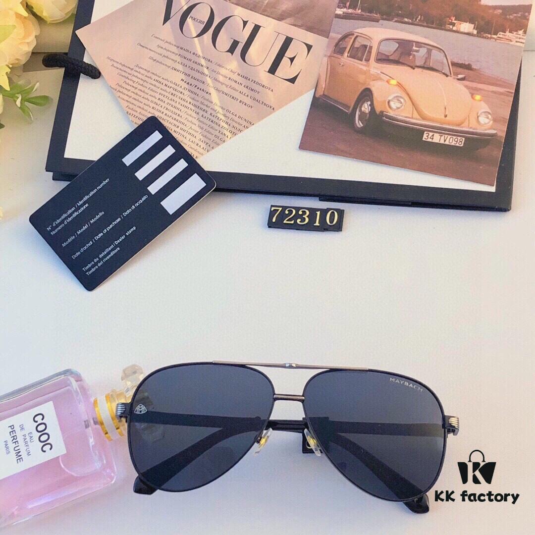 6931f6f23a89a121ed54860b Maybach Retro-Style Metal Round Aviator Sunglasses for Men and Women, Fashion UV-Protection Streetwear Shades
